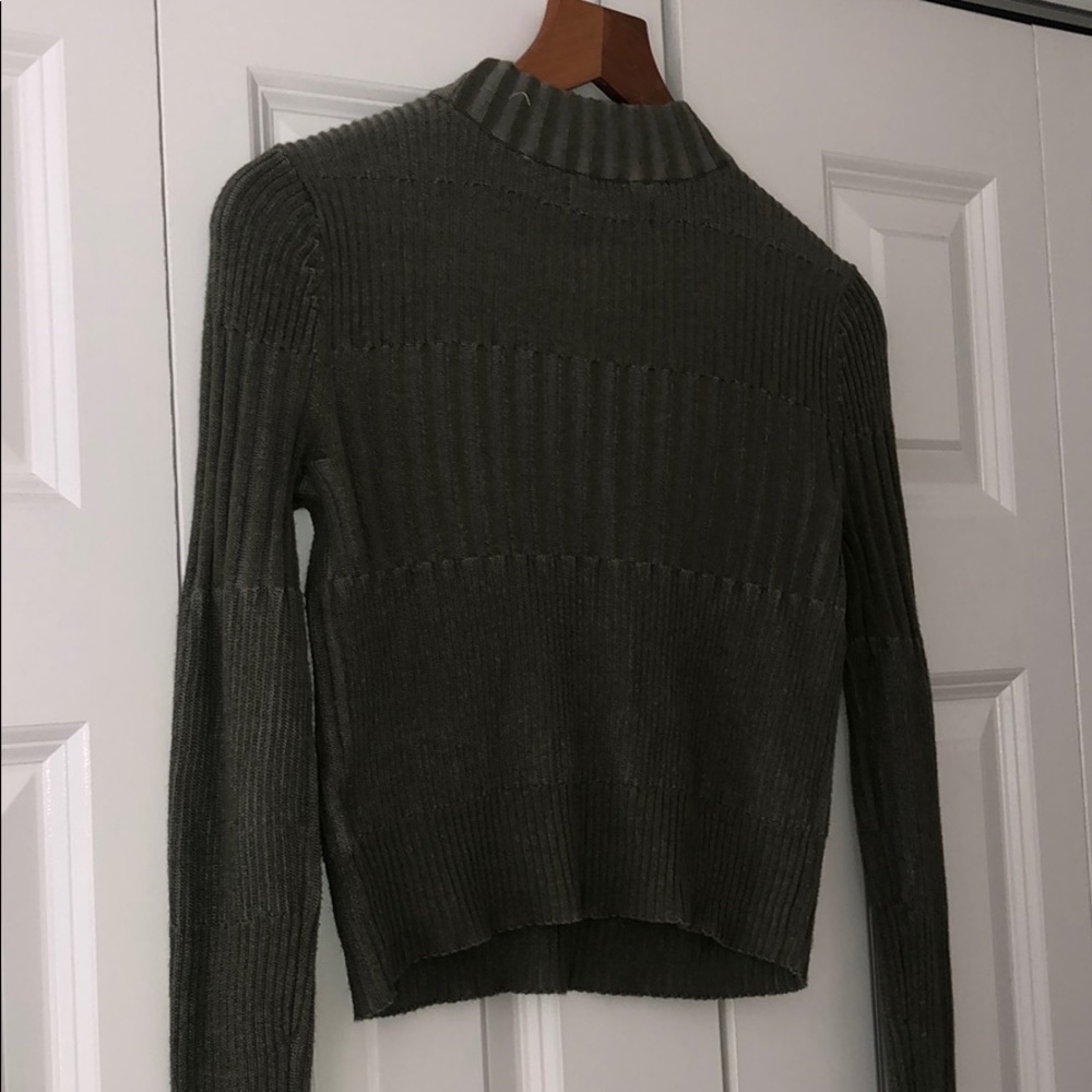 American Eagle long sleeve crop top size XS NWOT - Picture 5 of 7